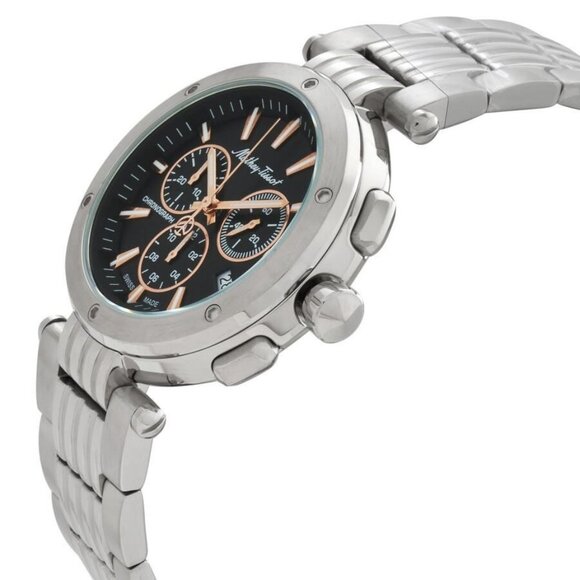 NWT Mathey-Tissot Fashion Men's Quartz Steel Authentic Watch - Picture 2 of 3